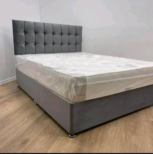 King Size Divan Bed with Mattress & Drawers – Pay on Delivery in UK