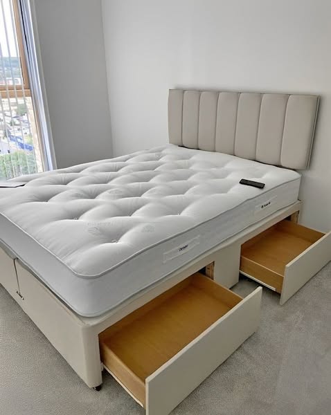 Divan Bed with Mattress(spring/ memory foam) Cash on Delivery UK